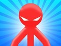Jwèt Sou entènèt jwèt Wouj Stickman vs lekòl mons  sou entènèt