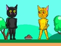 Jwèt Sou entènèt jwèt Jake chat nwa  sou entènèt