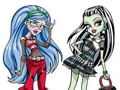Jwèt Liv koloran pou Monster High  sou entènèt