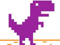 Jwèt Sou entènèt jwèt Koulè wouj violèt Dino kouri  sou entènèt