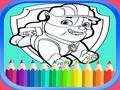 Jwèt Liv koloran PAW Patrol  sou entènèt