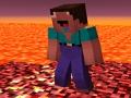 Jwèt Noob Steve Nether sou entènèt