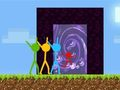 Jwèt Jwèt Stickman Parkour Skyland  sou entènèt