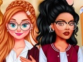 Jwèt Sou entènèt jwèt Princesses School Time Fashionistas  sou entènèt