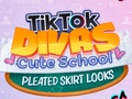 Jwèt TikTok Divas bèl lekòl pliye jip sanble  sou entènèt