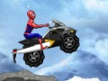 Jwèt Spiderman nèj scooter  sou entènèt