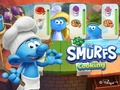 Jwèt Sou entènèt jwèt Smurfs yo kwit manje  sou entènèt