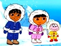 Jwèt Dora Jwenn 5 Diferans  sou entènèt