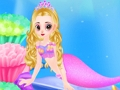 Jwèt Jwèt Mermaid Princess makiyaj  sou entènèt