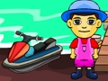 Jwèt Jwenn kle nan scooter dlo  sou entènèt