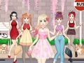 Jwèt Jwèt Ti fi Anime abiye  sou entènèt