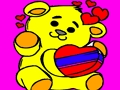 Jwèt Fasil koloran Valentine  sou entènèt