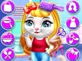 Jwèt Jwèt Chik Baby Kitty Hair Salon  sou entènèt