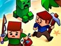 Jwèt Idle Island bati ak siviv  sou entènèt