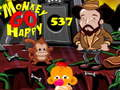 Jwèt Monkey Go Happy Etap 537  sou entènèt