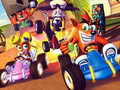 Jwèt Jwèt Crash Ekip kous  sou entènèt