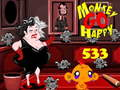 Jwèt Monkey Go Happy Etap 533  sou entènèt
