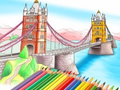 Jwèt Liv koloran: London Bridge  sou entènèt