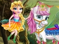 Jwèt Sou entènèt jwèt Princess Fairytale Pone Grooming  sou entènèt