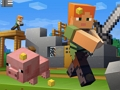 Jwèt Minecraft kache blòk an lò  sou entènèt