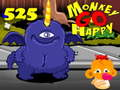 Jwèt Monkey Go Happy Etap 525  sou entènèt
