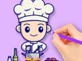 Jwèt Liv koloran: Chef  sou entènèt