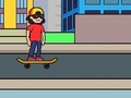 Jwèt Sou entènèt jwèt Skateboard Wheelie  sou entènèt
