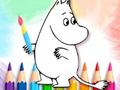 Jwèt Liv koloran: Moomin  sou entènèt