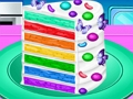 Jwèt Fè gato Confetti Rainbow  sou entènèt