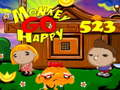 Jwèt Monkey Go Happy Etap 523  sou entènèt