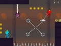 Jwèt Wouj ak ble Stickman 2  sou entènèt