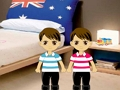 Jwèt Sou entènèt jwèt Twin Friends House sove  sou entènèt
