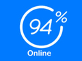 Jwèt 94% sou entènèt  sou entènèt