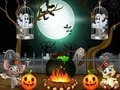 Jwèt Sou entènèt jwèt Halloween Twin Ghosts Rescue  sou entènèt