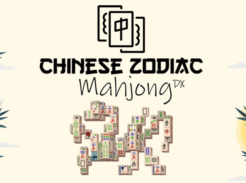 Jwèt Chinwa Zodiac majong  sou entènèt