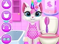 Jwèt Kitty Unicorn Swen chak jou  sou entènèt