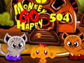 Jwèt Monkey Go Happy Etap 504  sou entènèt