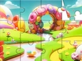 Jwèt Sou entènèt jwèt Jigsaw Puzzle: Candy World  sou entènèt