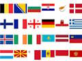 Jwèt Egzamen EuroFlag: metrize drapo yo nan Ewòp  sou entènèt