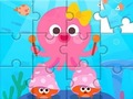 Jwèt Sou entènèt jwèt Jigsaw Puzzle: Cute Octopus  sou entènèt