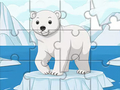 Jwèt Sou entènèt jwèt Jigsaw Puzzle: Polar Bear  sou entènèt