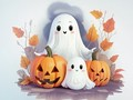 Jwèt Liv koloran: fantom Halloween  sou entènèt