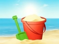 Jwèt Liv koloran: Sand bokit  sou entènèt