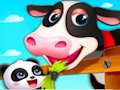 Jwèt Sou entènèt jwèt Ti bebe panda Animal Farm  sou entènèt