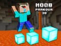 Jwèt Noob parkour 3d sou entènèt
