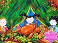 Jwèt Jigsaw devinèt: Happy Thanksgiving sou entènèt