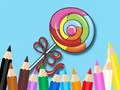 Jwèt Liv koloran: Lollipop  sou entènèt