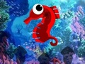 Jwèt Jwe sou entènèt jwèt gratis Sekou ti bebe a Seahorse  sou entènèt