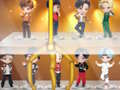 Jwèt Bts chibi machin grif sou entènèt