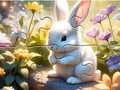 Jwèt Sou entènèt jwèt Jigsaw Puzzle: Sunny Forest Rabbit  sou entènèt
